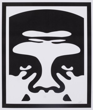 Shepard Fairey, Obey 3-face, tryptyk