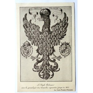 [TRETER EAGLE]. L'Aigle Polonais avec la généalogie de branches régnanten jusqu'...