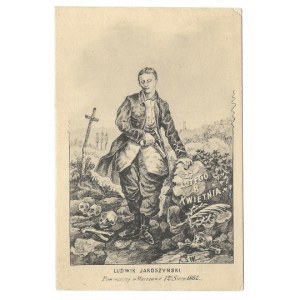 [January Uprising]. Ludwik Jaroszynski. Hanged in Warsaw on August 12, 1862.
