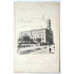 [KRAKOW]. Town hall on Kaźmierz in Kraków. 1900.
