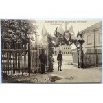 [KRAKOW]. Kaserne zu Wola justowska bei Krakau. Haupteingang.