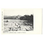 [CZORSZTYN]. Czorsztyn. (View from the south side taken from the islet on the Dunajec River).