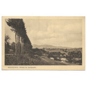 [JORDAN]. Malejowa. A view of Jordanów.