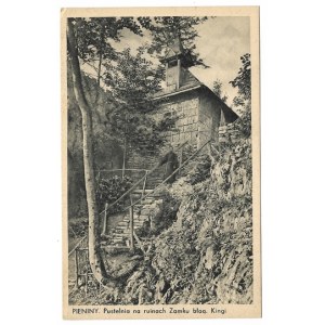 [PIENINES]. Pieniny. Hermitage on the ruins of the castle of Blessed Kinga.
