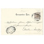 [BUKOWINA]. Gruss aus der Bukowina. Forsthaus Straza. 1899.
