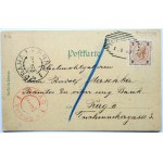 [GROSS BRIDGES]. Gruss aus Gross Mosty. Galizien. 1900.