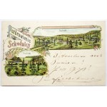 [SCHODNICA]. Greeting from Schodnica. 1899.