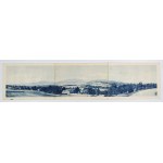 [BYSTRA]. Bystra. Panorama of Bystra. Photo by J. Szweda. 1934. panoramic postcard.