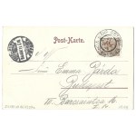 [OSTRAWA]. Gruss aus Poln-Ostrau. 1898.