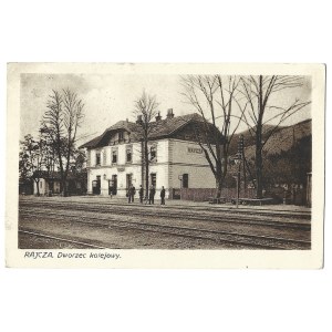 [RAJCZA]. Rajcza. Železničná stanica.