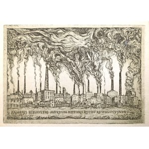 Leszek Rózga, Exlibris of the Library of the Museum of the History of the Revolutionary Movement in Lodz, Poland