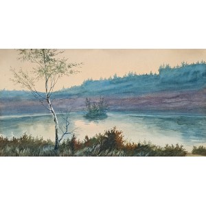 A.N. (1st half of the 20th century), Birchwood by the Lake