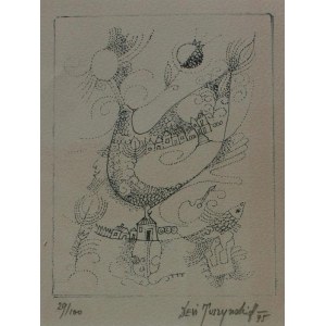 Devi Tuszynski, Fantasy Composition, 1975
