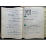 [Chess] Large set of private chess lover's archive [1957-1969].