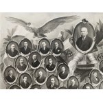 ŻYRARDÓW. Jubilee tableau of Marceli SEROCZYÑSKI's 57th anniversary. Zyrardow Works [1936].