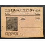 [Advertisement] T. CIEŚLIŃSKI in PRZEMYSL. WHOLESALE WINE WAREHOUSE. SWORN SUPPLIER OF MASS WINES. Przemyśl [1935].