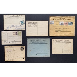 [Advertisement] Set of 7 cards and envelopes from Przemyśl [1928-1937].