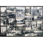WARSAW pre-war, fighting, today. A set of 23 postcards. Polskie Archiwum Krajoznawcze and Spółdzielnia "Swiatowid". Warsaw [1955].