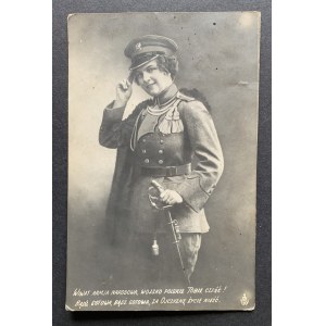 CHEERS TO THE NATIONAL ARMY, POLISH ARMY TO YOU HONOR ! [Koluszki - Pniewo station[1921].