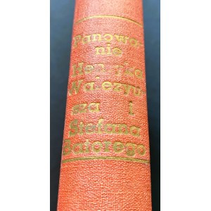 ALBERTRANDY [Jan Chrzciciel] - Vláda polských králů Jindřicha Valezuše a Štefana Batoryho. Z rukopisů [...] krakovských [1849].