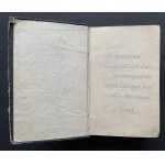 [Manuscript] Memoirs of illustrious men beginning in 1816 extracted from various Newspapers and Scientific Journals [1858].