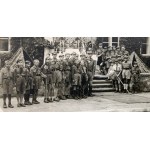[Scouting] OLKUSZ. 21 Scout Troop at the Mechanical Technical School in Olkusz [1946].
