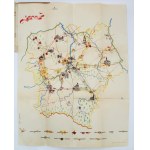 C.O.P overview map, 1938