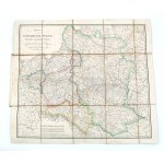 [November Uprising] Map of Poland, 1831 from the collection of Karol Borkowski