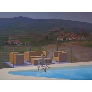 Justyna Kabala (1981), Iwona at the pool, 2012