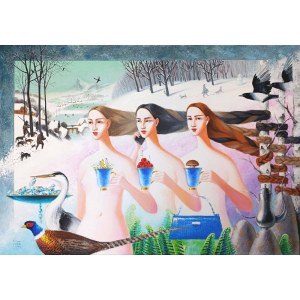 Svitlana Ulka (b. 1987), Three Seasons in Winter III, 2025