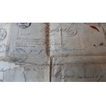 Reise-Pass Passport JANUARY UPRISING Kraków 1860–1863