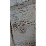 Reise-Pass Passport JANUARY UPRISING Kraków 1860–1863