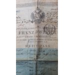 Reise-Pass Passport JANUARY UPRISING Kraków 1860–1863