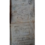 Reise-Pass Passport JANUARY UPRISING Kraków 1860–1863