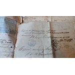 Reise-Pass Passport JANUARY UPRISING Kraków 1860–1863
