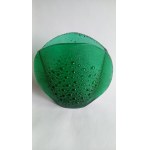 ASTEROID glass vase by J.S. Drost HSG Ząbkowice, ca. 1975