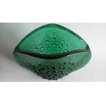 ASTEROID glass vase by J.S. Drost HSG Ząbkowice, ca. 1975