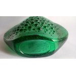 ASTEROID glass vase by J.S. Drost HSG Ząbkowice, ca. 1975