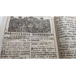 Liturgikon: A Liturgical Book of the Orthodox Church, an Old Cyrillic Print, Lviv, 1780