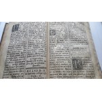 Liturgikon: A Liturgical Book of the Orthodox Church, an Old Cyrillic Print, Lviv, 1780