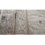 Liturgikon: A Liturgical Book of the Orthodox Church, an Old Cyrillic Print, Lviv, 1780