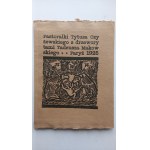 Tytus Czyżewski’s Christmas Carols with woodcuts by Tadeusz Makowski, 1925. REPRINT /m.
