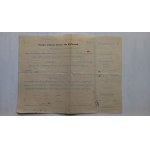 School certificate from Jagiellonian University, ca. 1920 /m.
