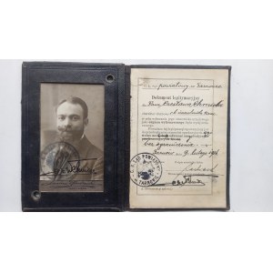 Identification document, C.K., Tarnów Court, 1914 /m.