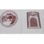 Roman Mucha Bookplates, 10 pieces. TEKA /m.