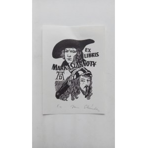 Ex libris by M. Czarnota, Jan Stańda /m.