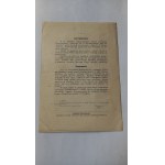 STATUTO dell'Associazione polacca “Strzecha” – Unione dei polacchi in Austria, 1894