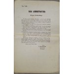 Administrative Council of the Kraków District, RECRUITMENT, 1849