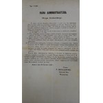 Administrative Council of the Kraków District, RECRUITMENT, 1849