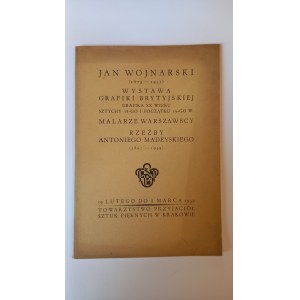 Jan Wojnarski Ausstellungskatalog der TPSP Krakau 1939 /m.